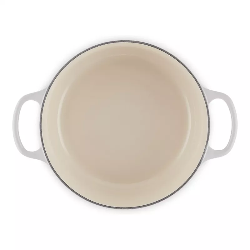 Le Creuset Signature Olla redonda de hierro fundido 24 cm shell pink
