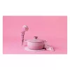 Le Creuset Signature Olla redonda de hierro fundido 24 cm shell pink