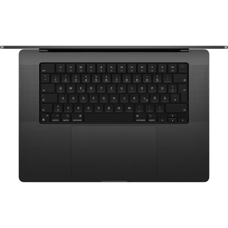 MacBook Pro 16 M4 Max, Space Black, M4 Max (14-CPU/32-GPU), 36 GB, 1 TB, Alemán, Fuente de alimentación USB-C de 140 W, MX303D/A
