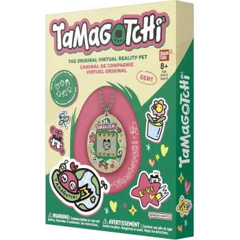 Tamagotchi electrónico huevo de mascota virtual Bandai ECO CELEBRATION EGG modelo 44315, mascota digital portátil