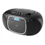 Reproductor de CD portátil JVC RC-E451B negro — CD/MP3, Bluetooth, FM 87,5–108 MHz, USB, AUX, 3,2 W RMS