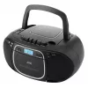 Reproductor de CD portátil JVC RC-E451B negro — CD/MP3, Bluetooth, FM 87,5–108 MHz, USB, AUX, 3,2 W RMS