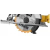 Sierra circular DeWALT DCS391NT negra, plateada, amarilla