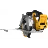 Sierra circular DeWALT DCS391NT negra, plateada, amarilla