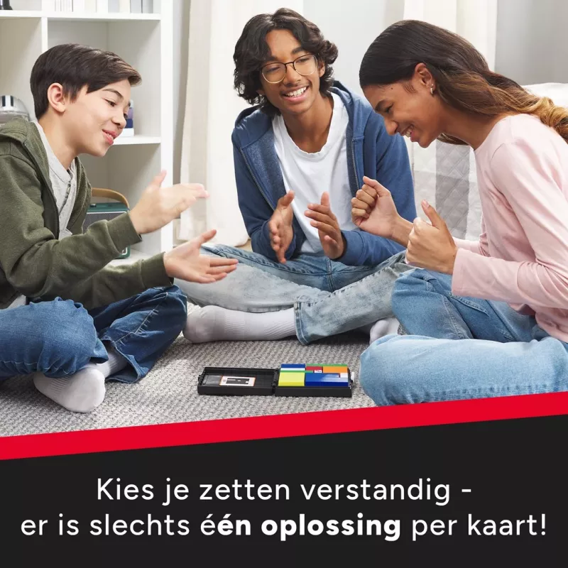 Juego Rubik’s Cube Gridlock, el juego de rompecabezas inspirado en el clásico juguete antiestrés de ingenio, para adultos y niños a partir de 7 años