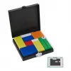 Juego Rubik’s Cube Gridlock, el juego de rompecabezas inspirado en el clásico juguete antiestrés de ingenio, para adultos y niños a partir de 7 años