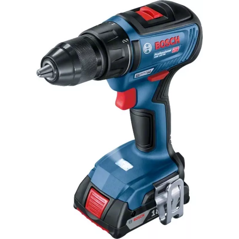Atornillador a batería Bosch GSR 18V-50, 1800 rpm, 28 N⋅m, 1 kg