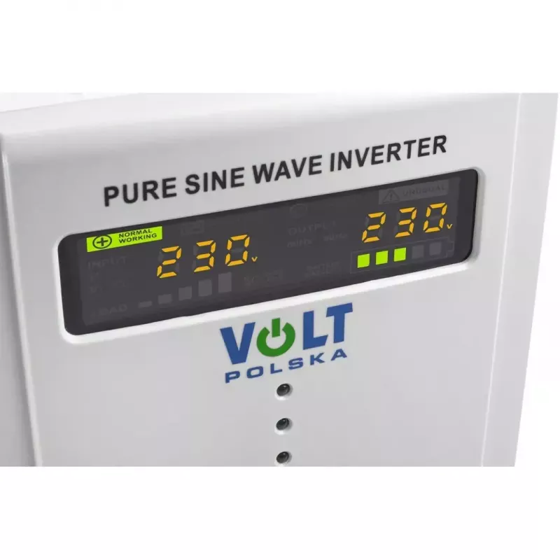 Sistema de alimentación ininterrumpida VOLT POLSKA SINUS PRO 2000 E 12/230V, 2000 VA, 12V DC a 230V AC