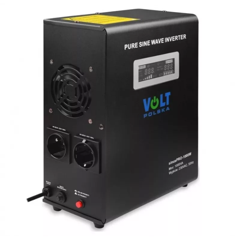 Volt Polska SinusPro 1000W 12V 700W – salida de onda senoidal pura para sistemas de 12V