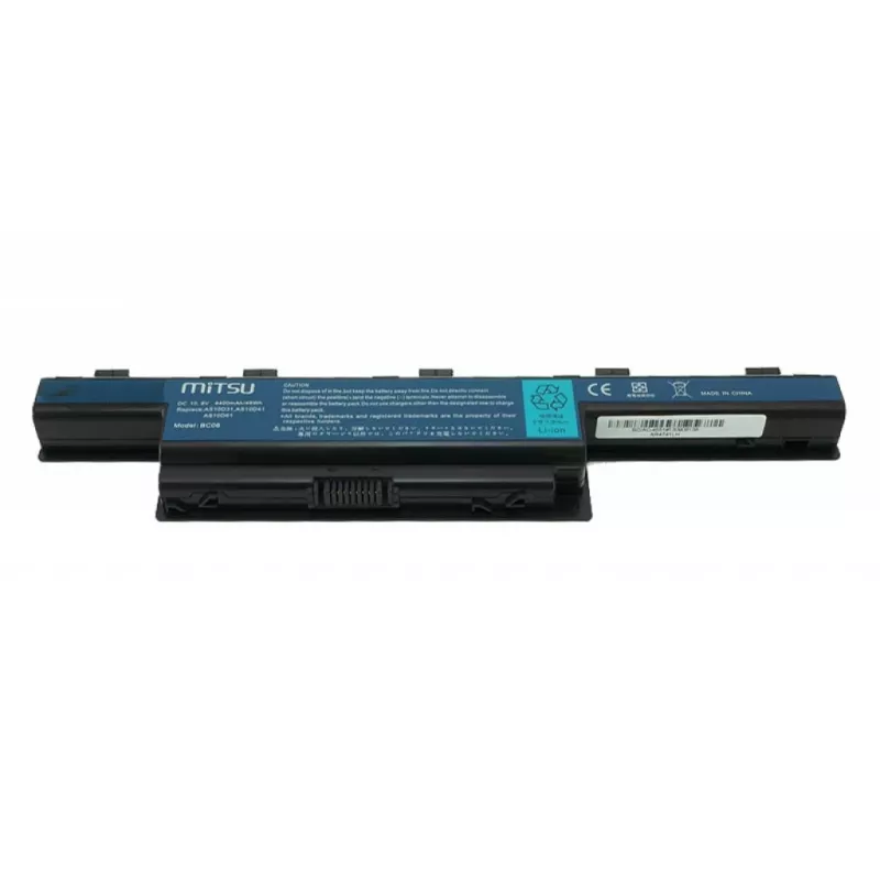 Batería MITSU para Acer Aspire 4551 4741 5741 4400 mAh 10,8–11,1 V