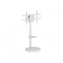 Soporte de suelo con bandeja para ruedas TECHLY para TV LCD/LED/Plasma 37-86