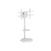 Soporte de suelo con bandeja para ruedas TECHLY para TV LCD/LED/Plasma 37-86