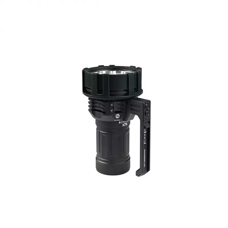 Linterna AceBeam X75 70.2 6500K negra — linterna LED portátil, temperatura de color 6500K