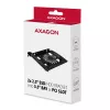 AXAGON RHD-P25 Marco metálico 2x 2,5 a 3,5/PCI