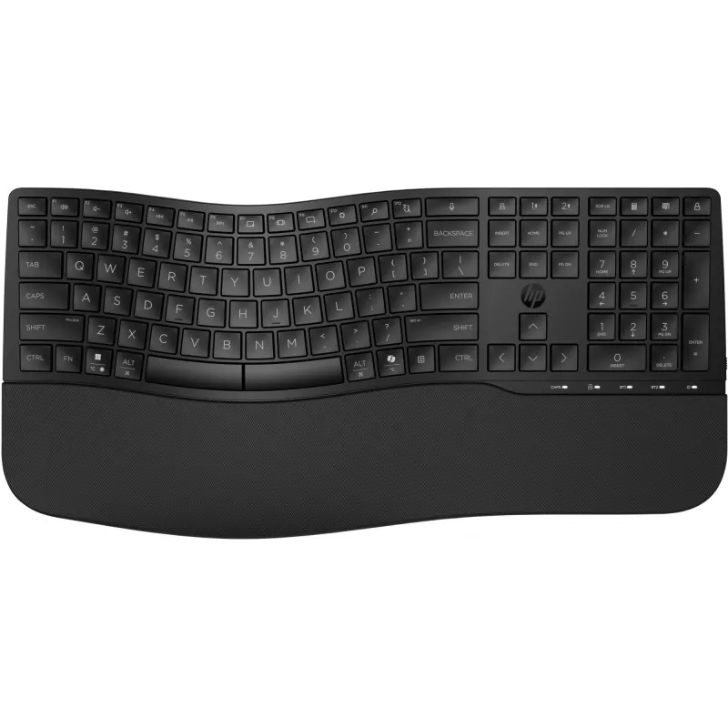 HP 680 Comfort Teclado Dual-Mode Full-Size Inalámbrico Bluetooth Negro