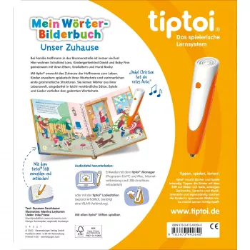 tiptoi Mein Wörter-Bilderbuch: Unser Zuhause, libro educativo