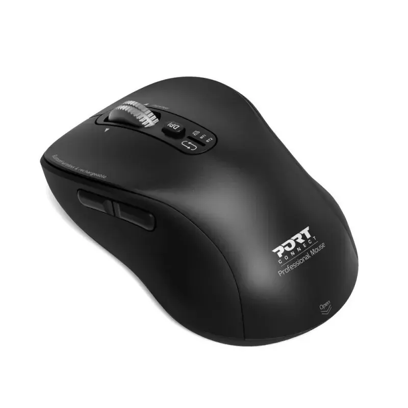 Ratón Port Designs 900707C RF Wireless + Bluetooth