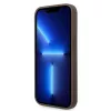 GUESS D?klas Guess GUHCP15L4GMGBR iPhone 15 Pro 6.1 ruda | ruda funda rígida 4G Big Metal Logo