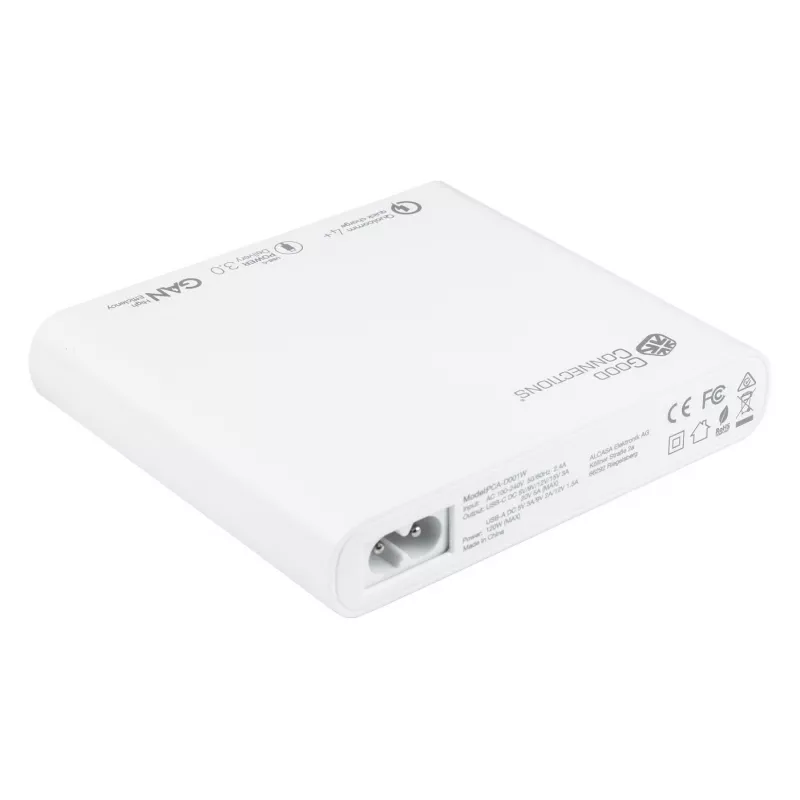 Cargador de dispositivos móviles Alcasa PCA-D001W universal blanco AC carga rápida