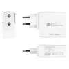 Cargador de dispositivos móviles Alcasa PCA-W005W universal blanco AC carga rápida