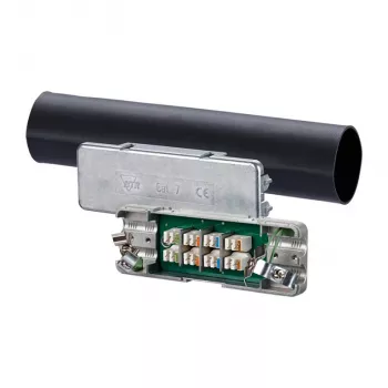 Extensor de red MetzConnect 130863-01-E para cables Cat6/Cat6a/Cat7, 0,5 A corriente de entrada