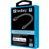 SANDBERG adaptador Lightning - USB macho a Lightning macho - 20 cm - negro - para Apple iPad/iPhone/iPod (Lightning)