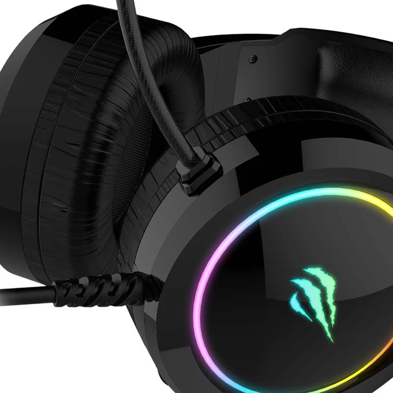 Auriculares gaming Havit GAMENOTE H2232D RGB USB+3.5mm