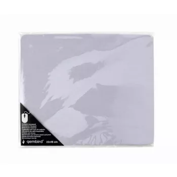 Alfombrilla Gembird MP-PRINT-S alfombrilla gaming, blanca, base de goma, superficie de tela