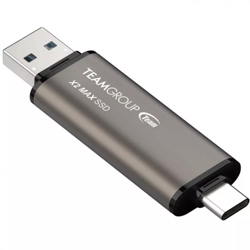 Memoria USB Team Group X2 MAX 2 TB U3.2 negra — 1000/900 MB/s