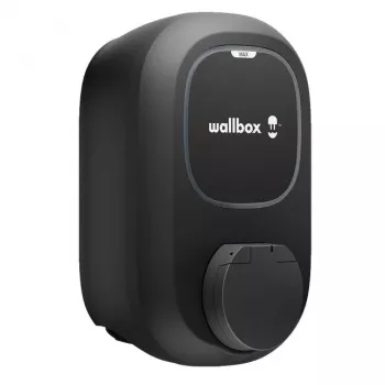 Wallbox Pulsar MAX Socket 22 kW Wi‑Fi Bluetooth — Estación de carga para vehículos eléctricos, versión con toma de corriente