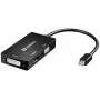Adaptador SANDBERG MiniDPHDMI+DVI+VGA - Convertidor de vídeo