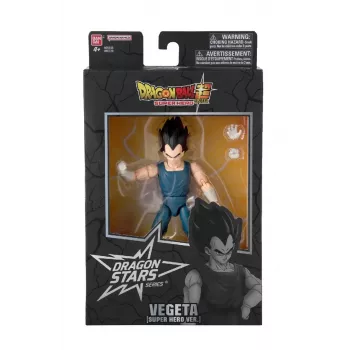 Figura de acción coleccionable Bandai Vegeta Dragon Ball Dragon Stars DS40723 — modelo oficial Bandai, pose detallada