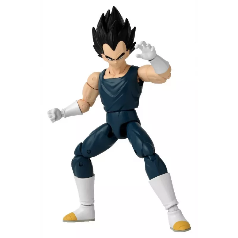 Figura de acción coleccionable Bandai Vegeta Dragon Ball Dragon Stars DS40723 — modelo oficial Bandai, pose detallada