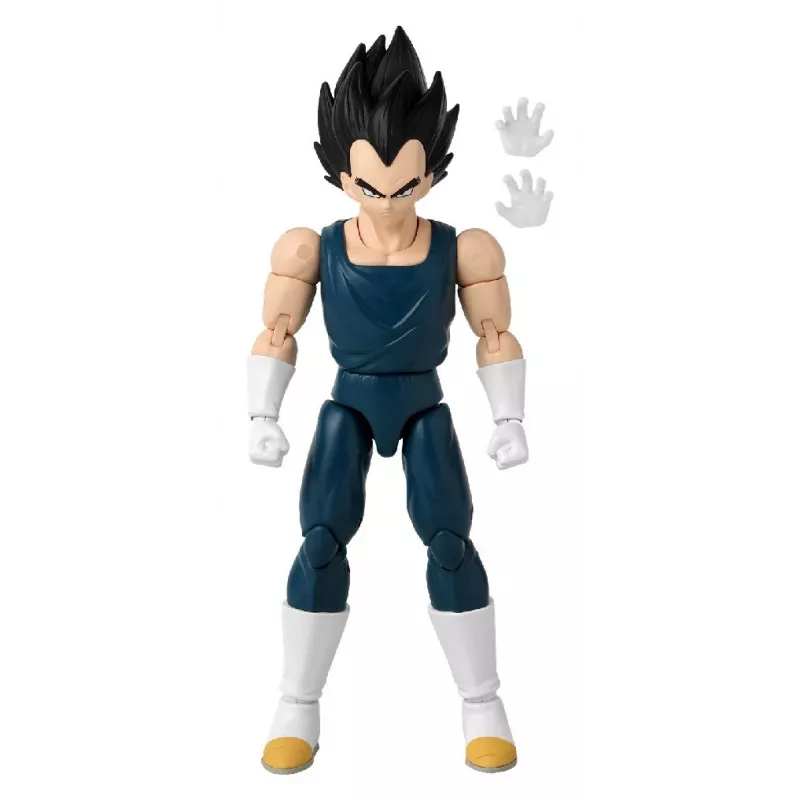 Figura de acción coleccionable Bandai Vegeta Dragon Ball Dragon Stars DS40723 — modelo oficial Bandai, pose detallada