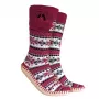 Zapatillas de casa tipo botín Glovii GQ5L unisex sin especificar burdeos
