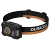 Linterna frontal Duracell DH1000R — negra/naranja, luz manos libres recargable