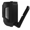 Linterna frontal Duracell DH1000R — negra/naranja, luz manos libres recargable