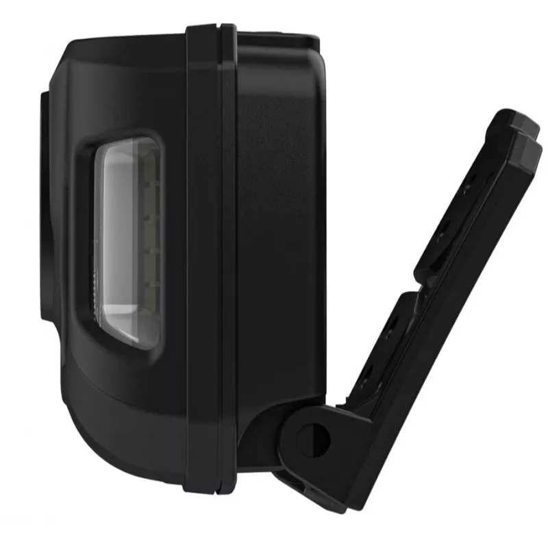 Linterna frontal Duracell DH1000R — negra/naranja, luz manos libres recargable