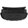 Linterna frontal Duracell DH1000R — negra/naranja, luz manos libres recargable
