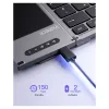 Teclado Inateck KB06101_STEEL GRAY Home RF Wireless + Bluetooth QWERTZ inglés negro