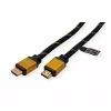 Cable HDMI High Speed ROLINE Gold, ST-ST 1,0m (11.04.5561)