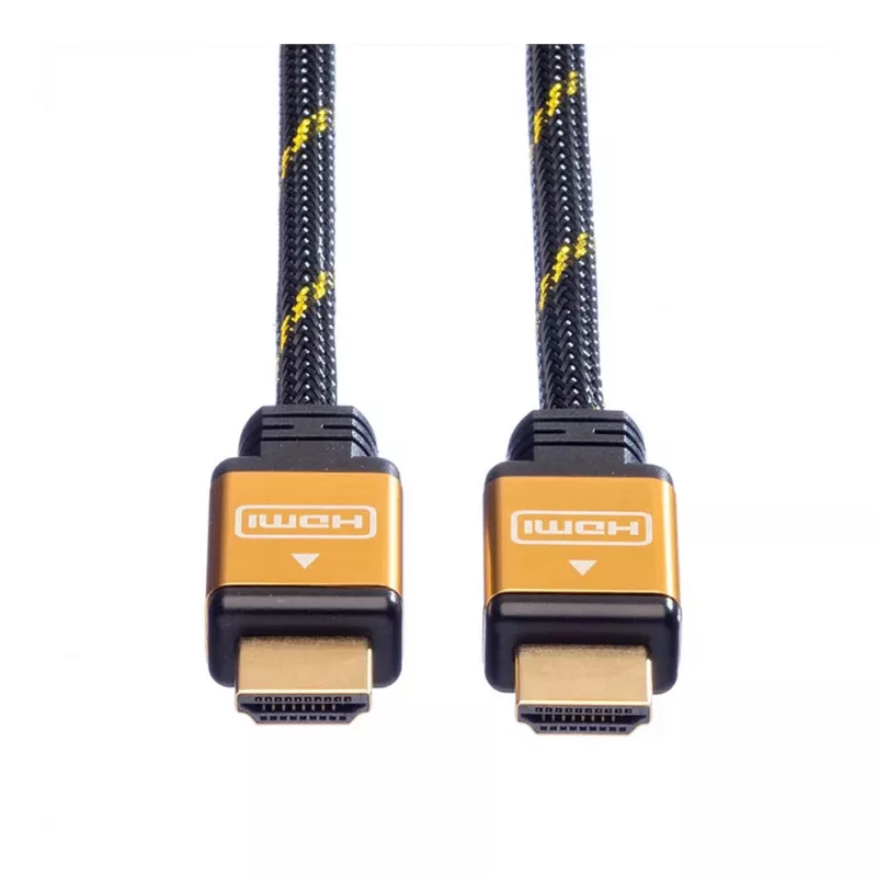Cable HDMI High Speed ROLINE Gold, ST-ST 1,0m (11.04.5561)