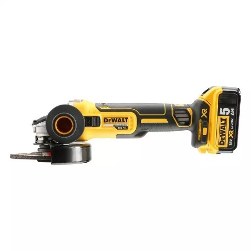 DeWalt DCK2026P2T-QW set combinado DCD805 + DCG405, 18 V XR 2×5,0 Ah negro, amarillo