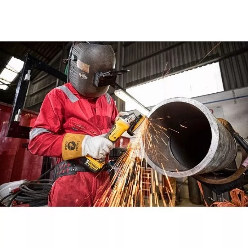 DeWalt DCK2026P2T-QW set combinado DCD805 + DCG405, 18 V XR 2×5,0 Ah negro, amarillo