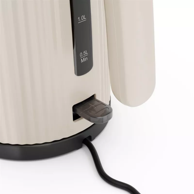 Hervidor de agua Princess 236048 – 2200 W, 1,7 L, elemento calefactor de acero inoxidable