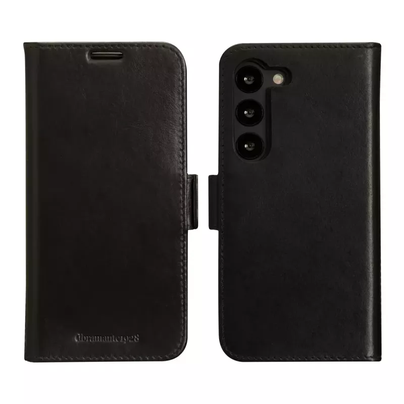Funda tipo folio dbramante1928 Galaxy S23 negra 3 compartimentos para tarjetas