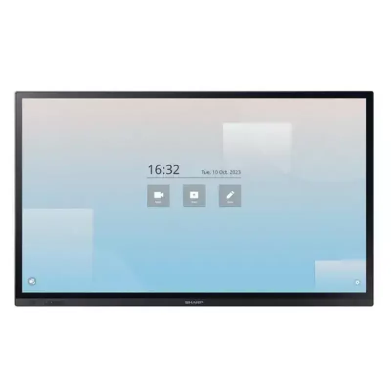 Pantalla plana interactiva Sharp PN-LA862 86