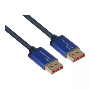 Alcasa 4814-SF020B - 2 m - DisplayPort - DisplayPort - conector macho - conector macho - 7680 x 4320 píxeles (4814-SF020B)