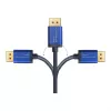 Alcasa 4814-SF020B - 2 m - DisplayPort - DisplayPort - conector macho - conector macho - 7680 x 4320 píxeles (4814-SF020B)