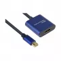 Adaptador de cable de vídeo Alcasa MDP-HDMI2 0,2 m Mini DisplayPort HDMI negro azul